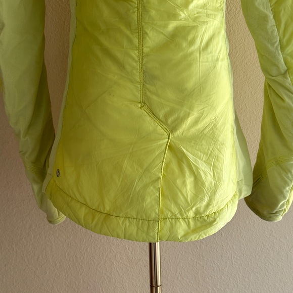 lululemon athletica Neon Yellow What the Fluff Pullover Jacket - Picture 14 of 14